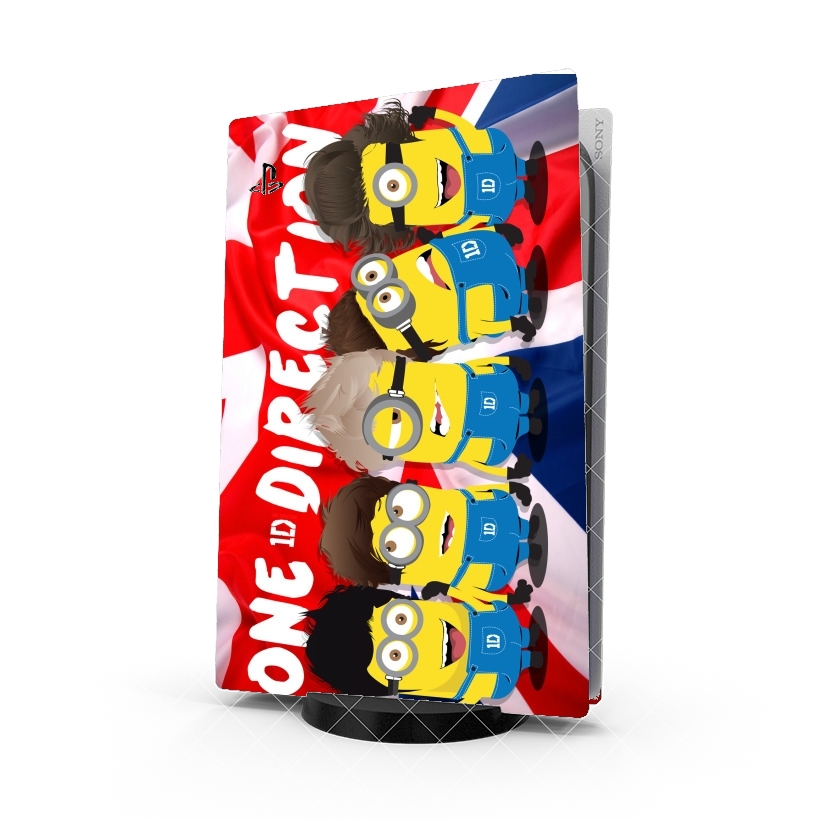 Autocollant Minions mashup One Direction 1D