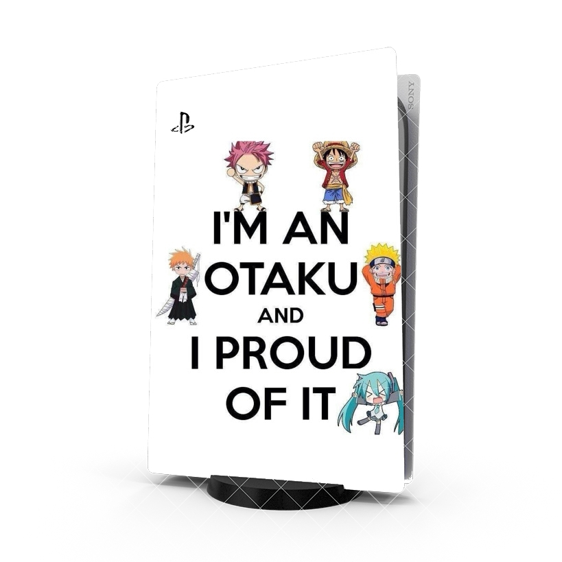 Autocollant Otaku and proud