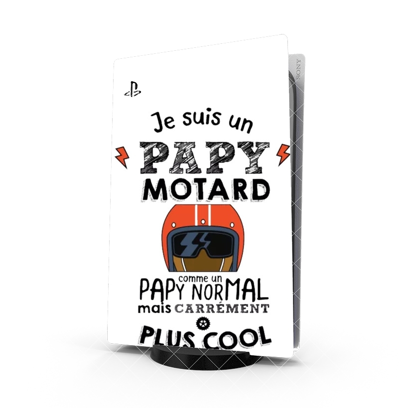 Autocollant Papy motard