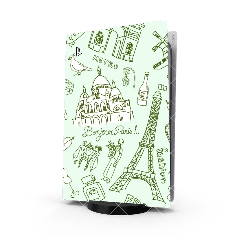 Autocollant Monuments de Paris