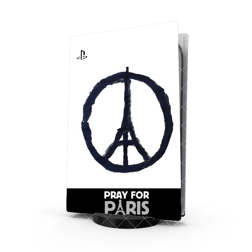 Autocollant Pray For Paris - Tour Eiffel