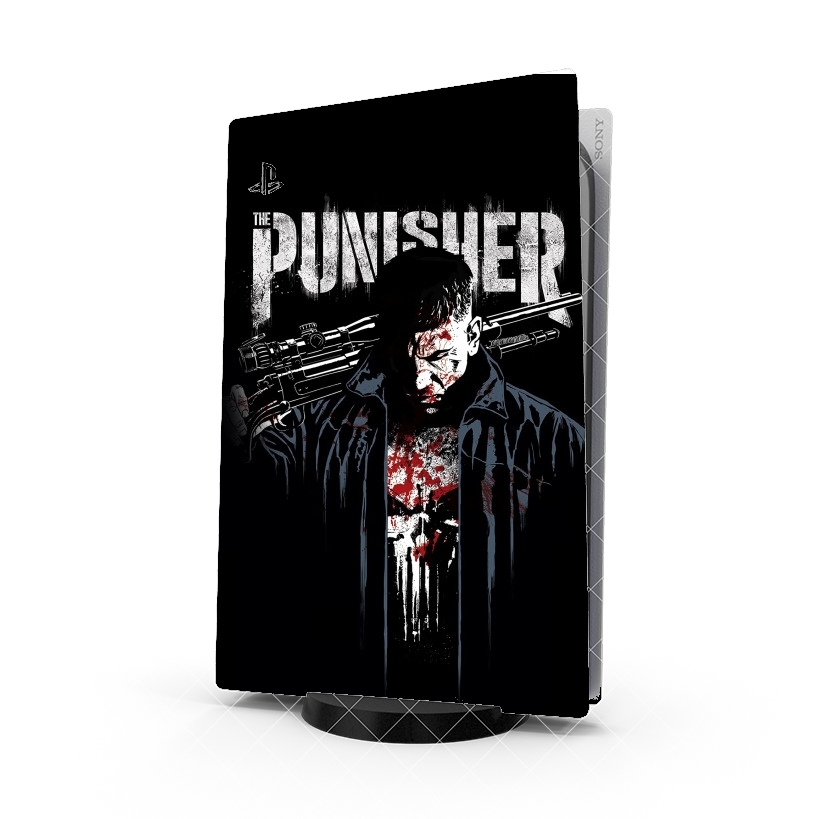 Autocollant Punisher Blood Frank Castle