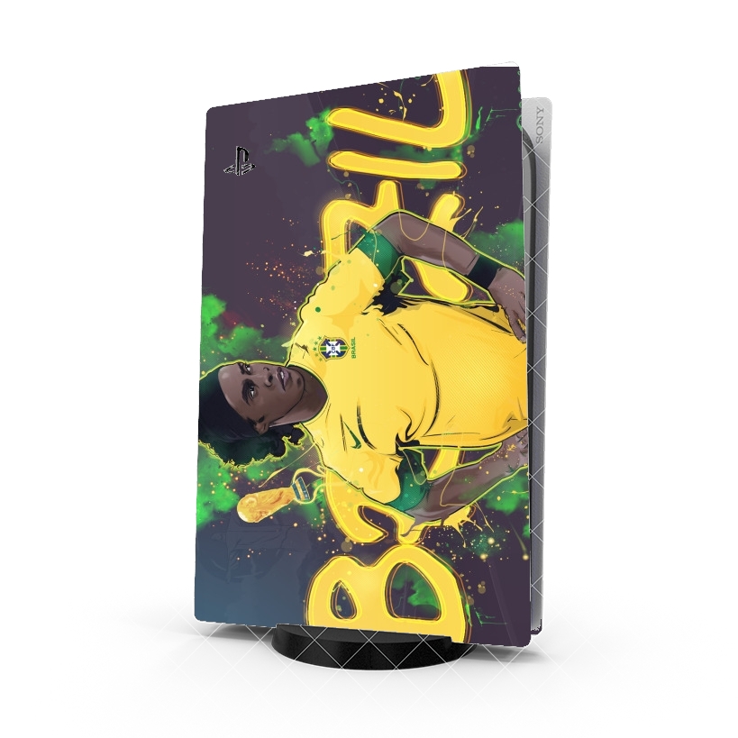 Autocollant Ronaldinho Brazil Carioca