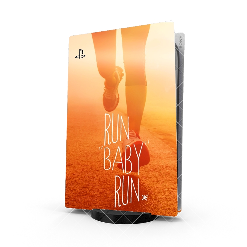 Autocollant Run Baby Run