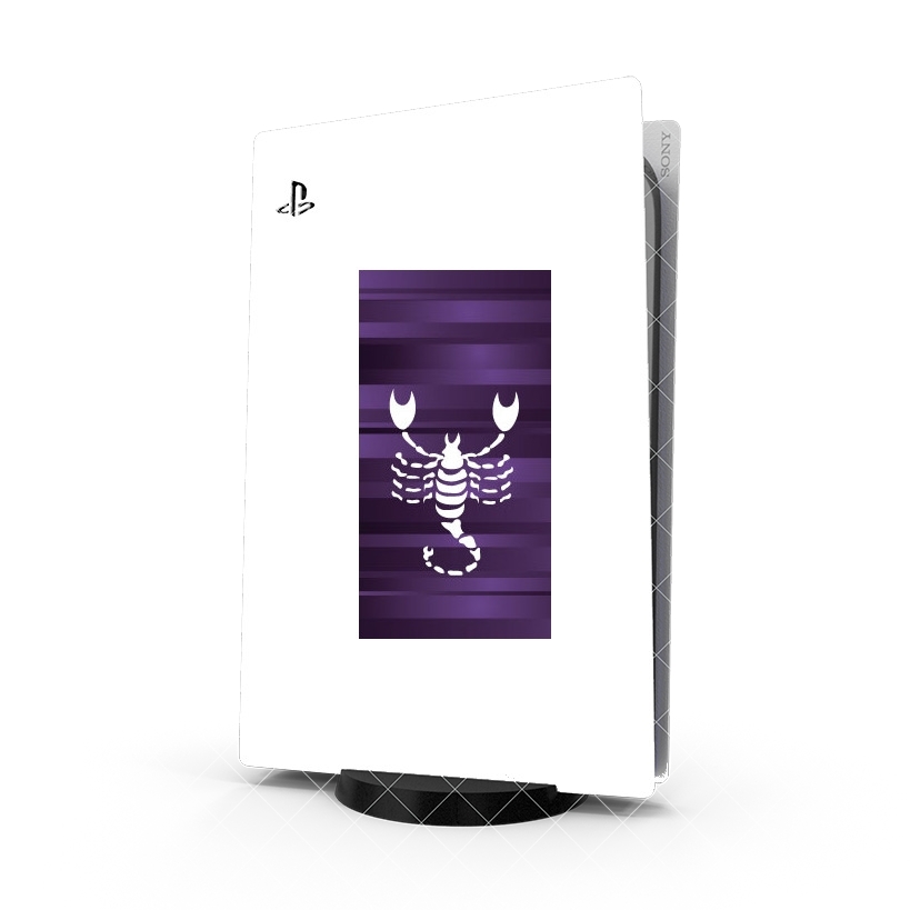 Autocollant Playstation 5 - Stickers PS5 Scorpion - Signe du Zodiaque