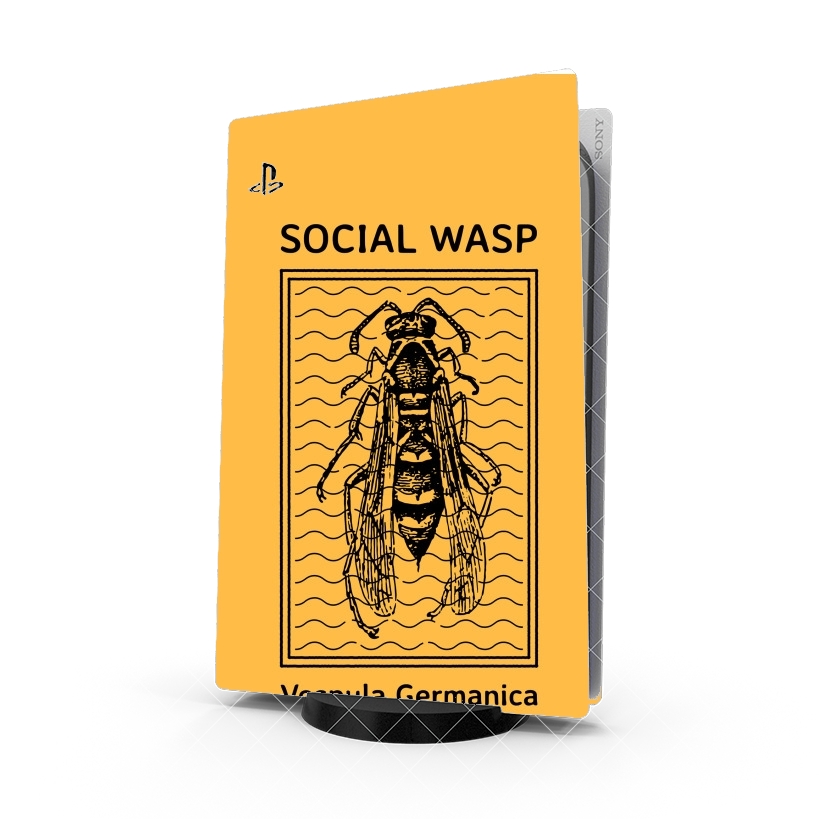 Autocollant Social Wasp Vespula Germanica