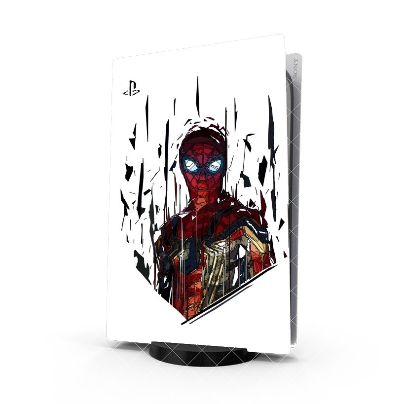 Autocollant Playstation 5 - Stickers PS5 Spiderman Poly