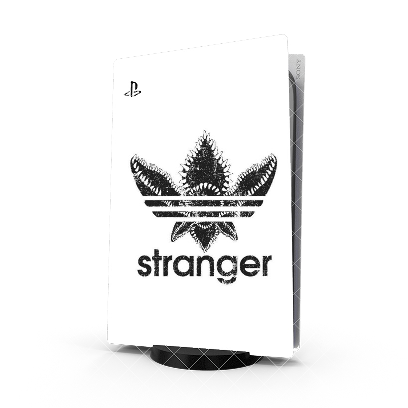 Autocollant Stranger Things Demogorgon Monstre Parodie Adidas Logo Serie TV