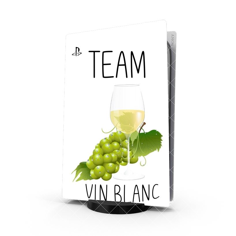 Autocollant Team Vin Blanc