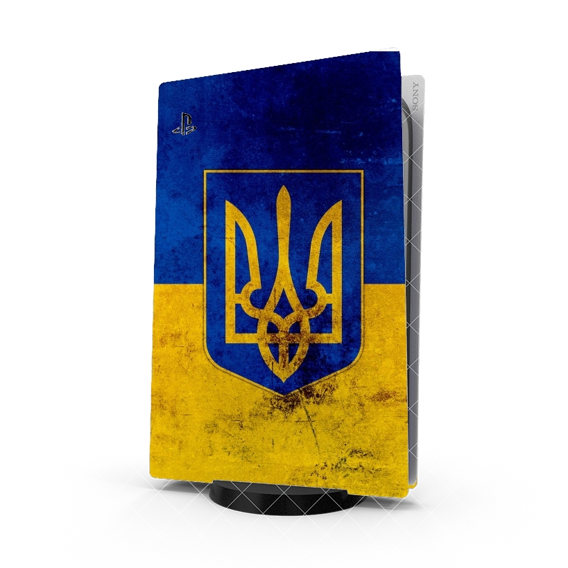 Autocollant Ukraine Flag