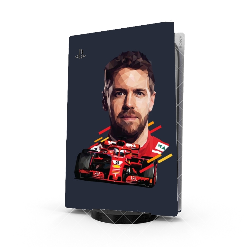 Autocollant Vettel Formula One Driver