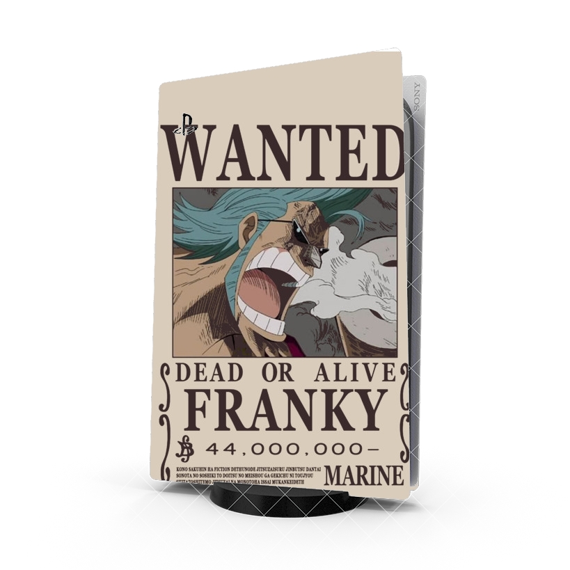 Autocollant Wanted Francky Dead or Alive
