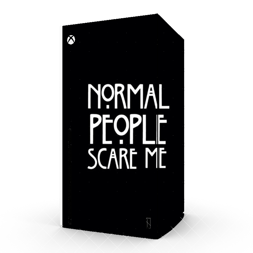 Autocollant American Horror Story Normal people scares me