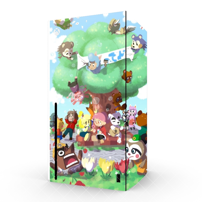 Autocollant Animal Crossing Artwork Fan