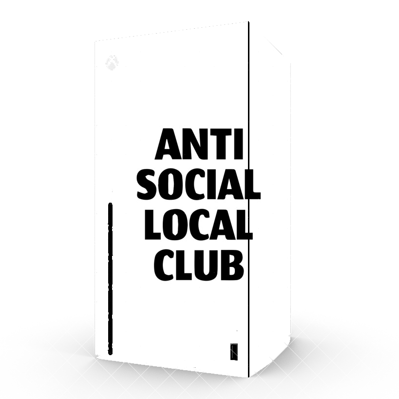 Autocollant Anti Social Local Club Member