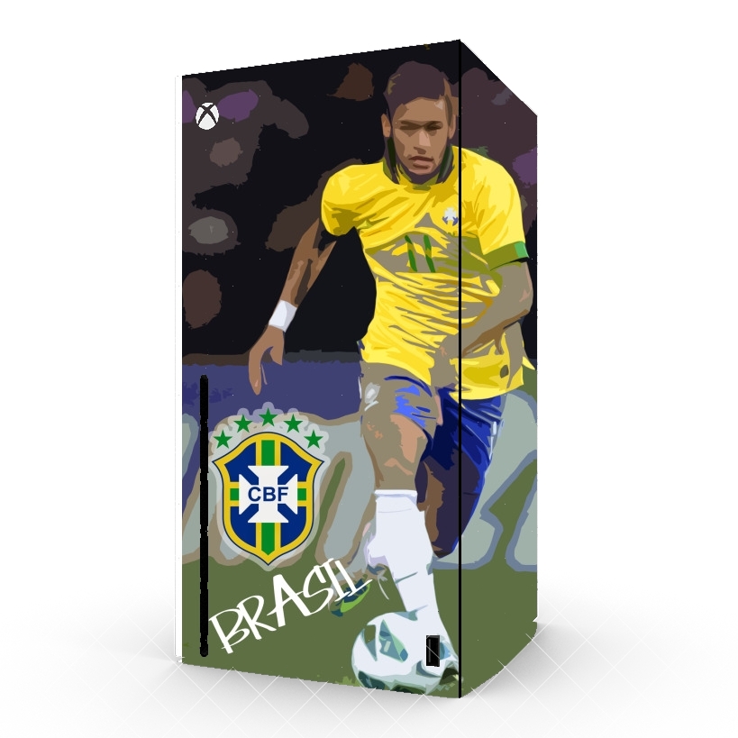Autocollant Brazil Foot 2014