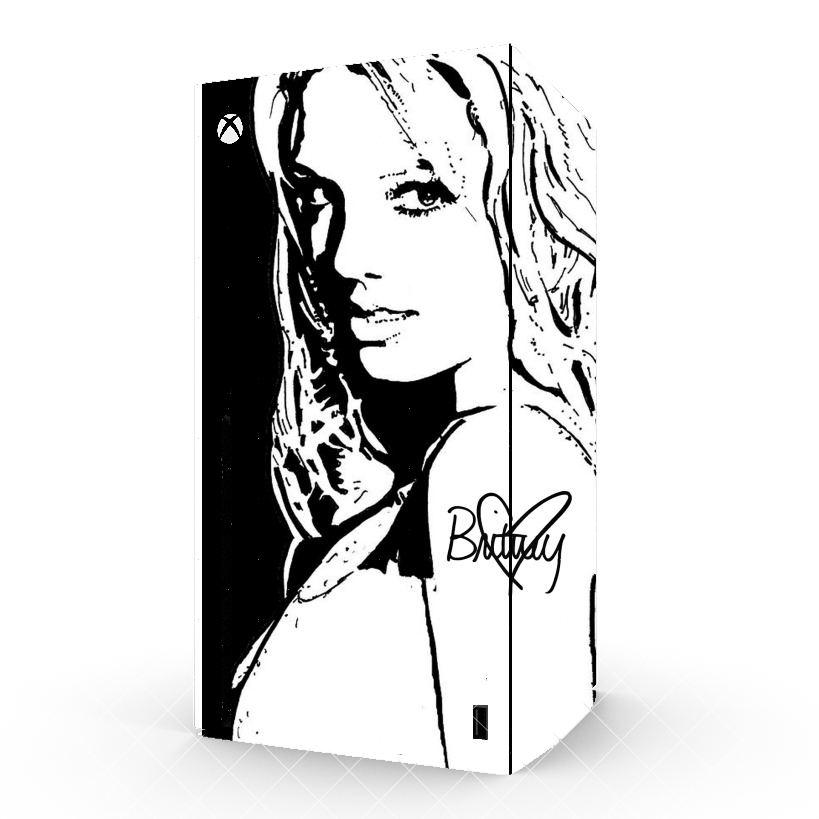 Autocollant Britney Tribute Signature