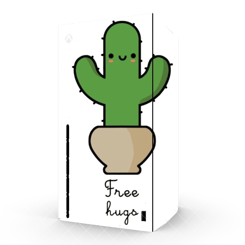 Autocollant Cactus Free Hugs