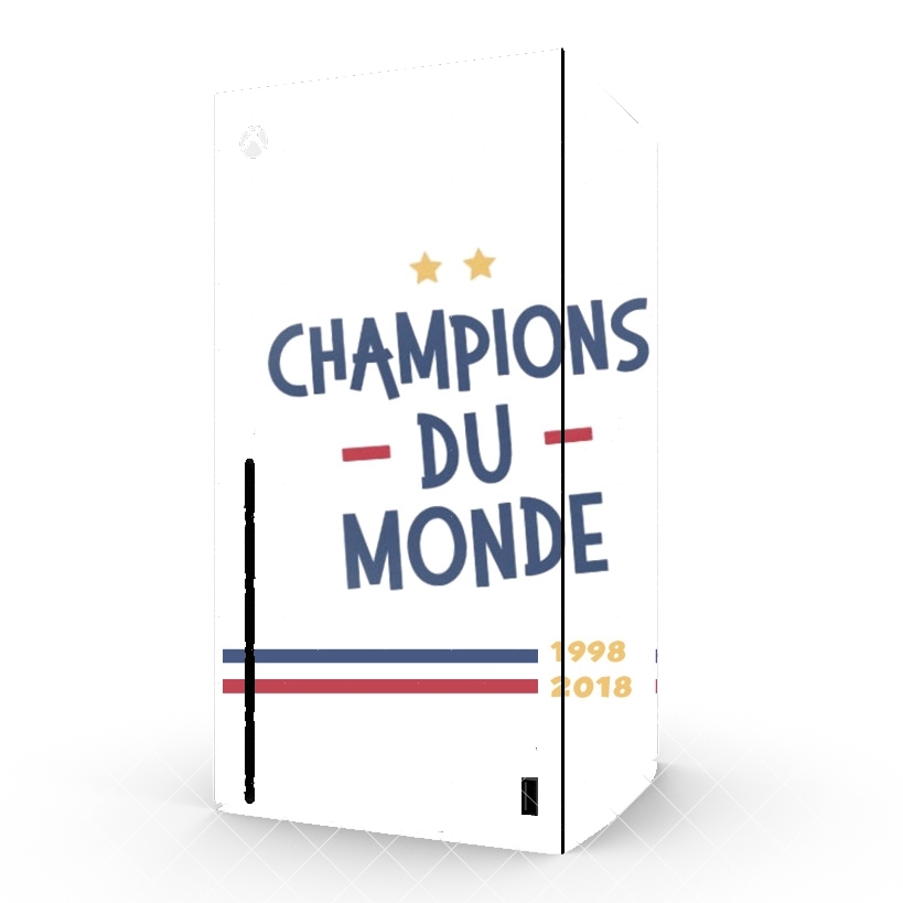 Autocollant Champion du monde 2018 Supporter France