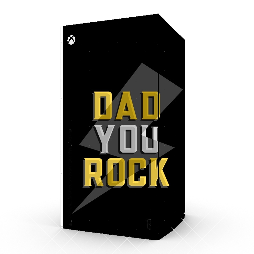 Autocollant Dad rock You