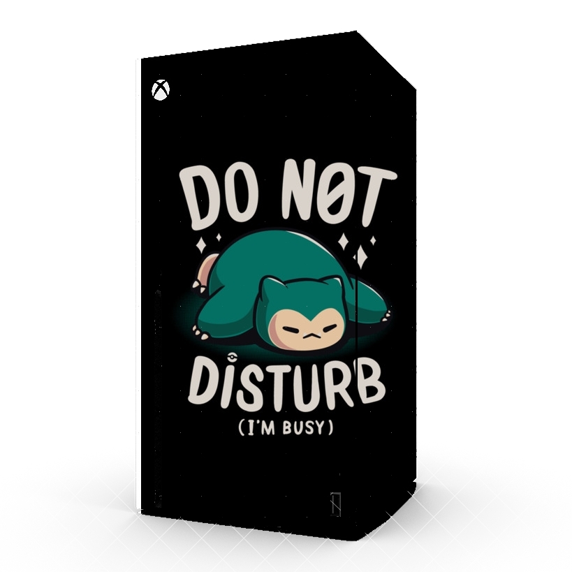 Autocollant Do not disturb im busy