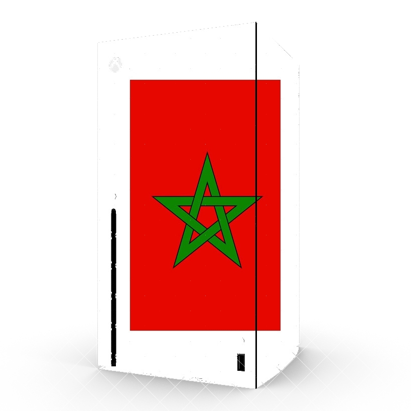 Autocollant Drapeau Maroc