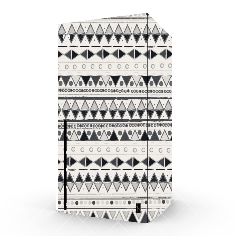 Autocollant Ethnic Candy Tribal in Black and White