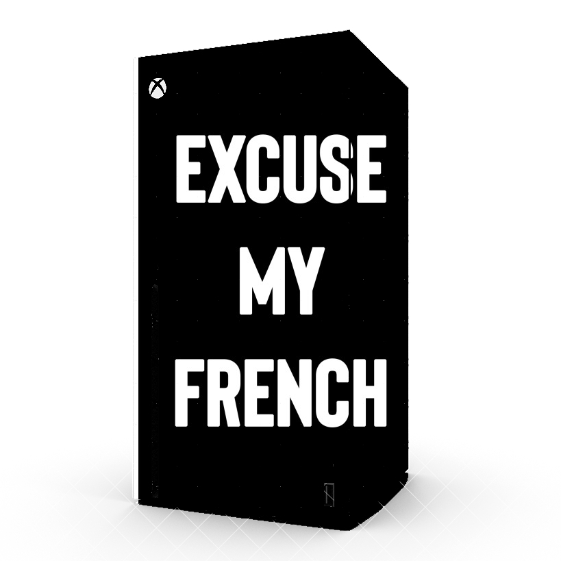 Autocollant Excuse my french