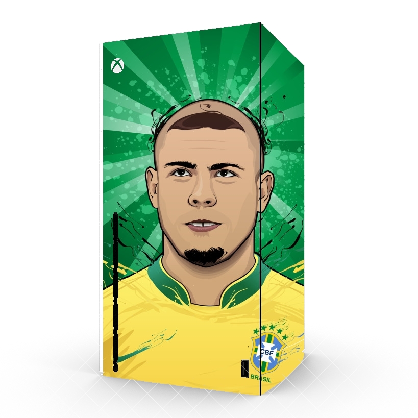 Autocollant Football Legends: Ronaldo R9 Brasil 