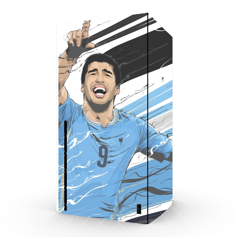 Autocollant Football Stars: Luis Suarez - Uruguay