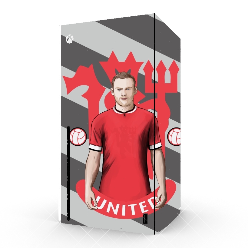 Autocollant Football Stars: Red Devil Rooney ManU