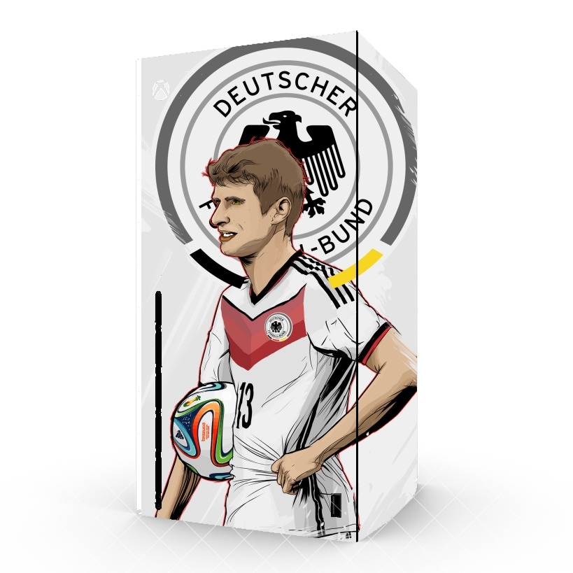 Autocollant Football Stars: Thomas Müller - Germany