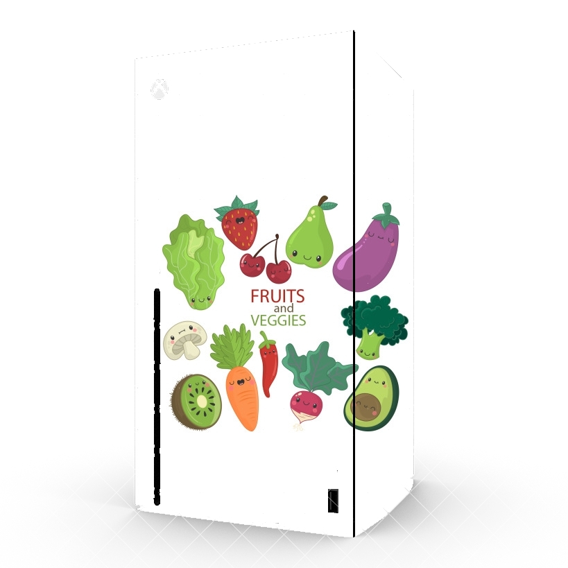 Autocollant Fruits and veggies