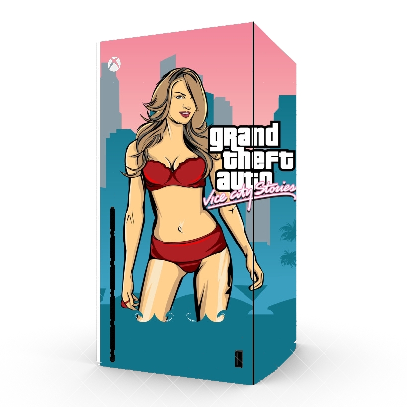 Autocollant GTA collection: Bikini Girl Miami Beach