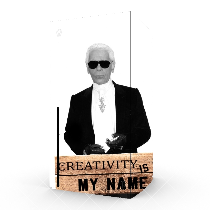 Autocollant Karl Lagerfeld Creativity is my name