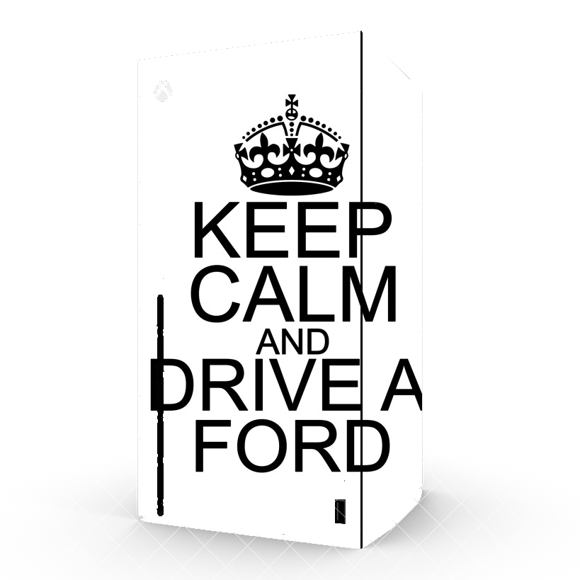Autocollant Keep Calm And Drive a Ford