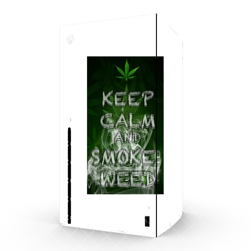 Autocollant Keep Calm And Smoke Weed