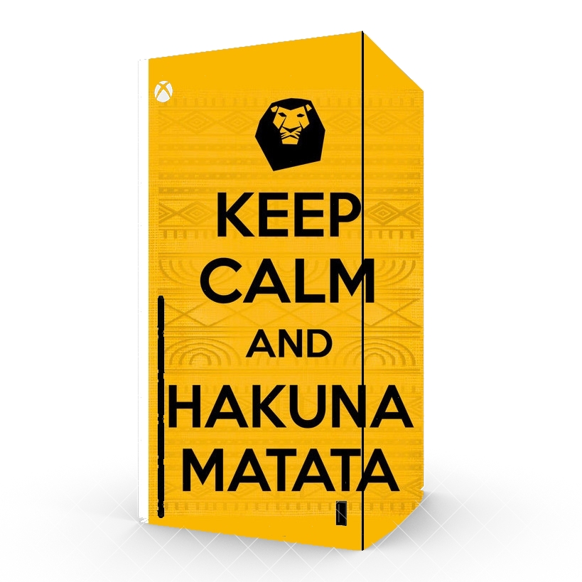 Autocollant Keep Calm And Hakuna Matata