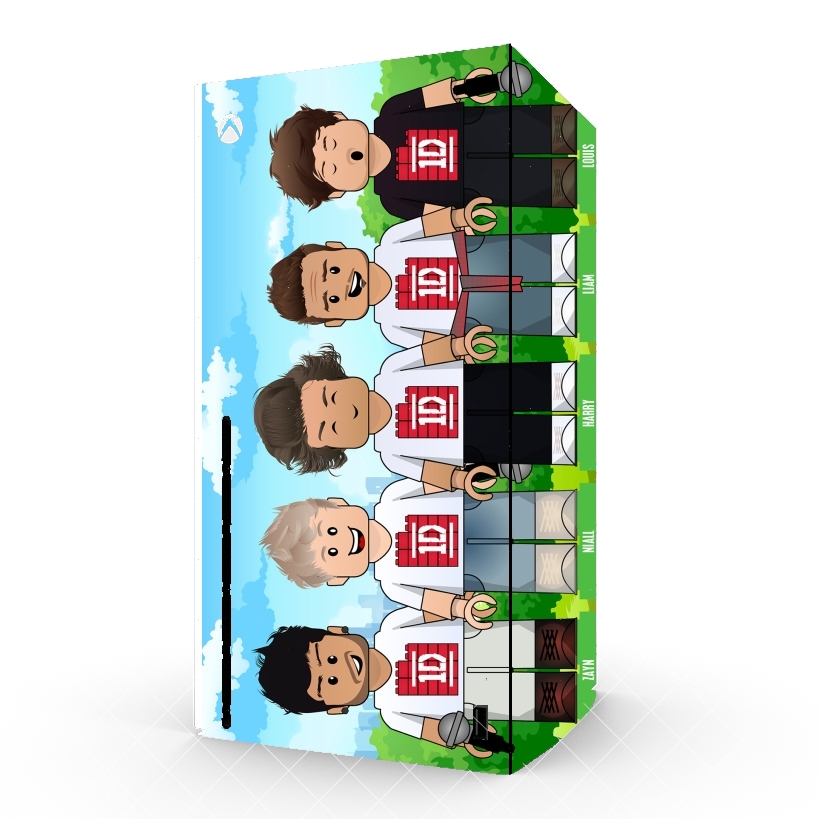 Autocollant Lego: One Direction 1D