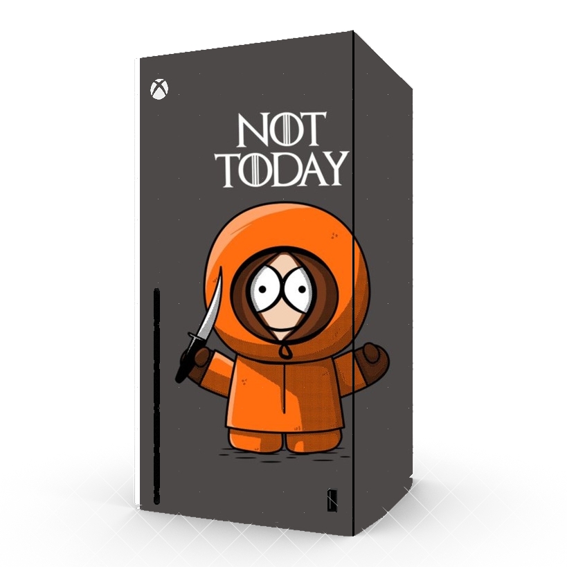 Autocollant Not Today Kenny South Park