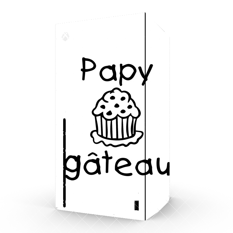 Autocollant Papy gâteau