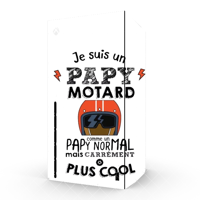 Autocollant Papy motard