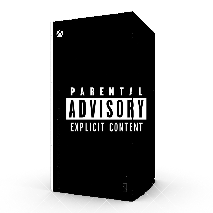Autocollant Parental Advisory Explicit Content
