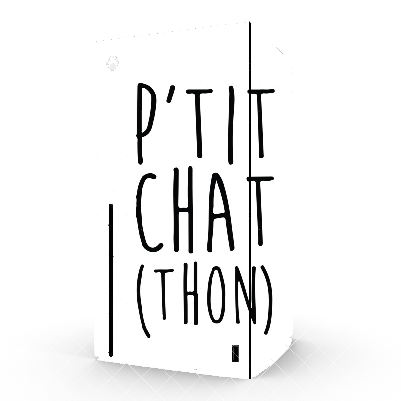Autocollant Petit Chat Thon