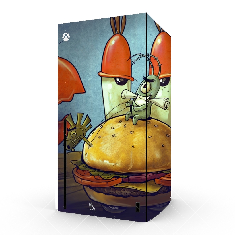 Autocollant Plankton burger