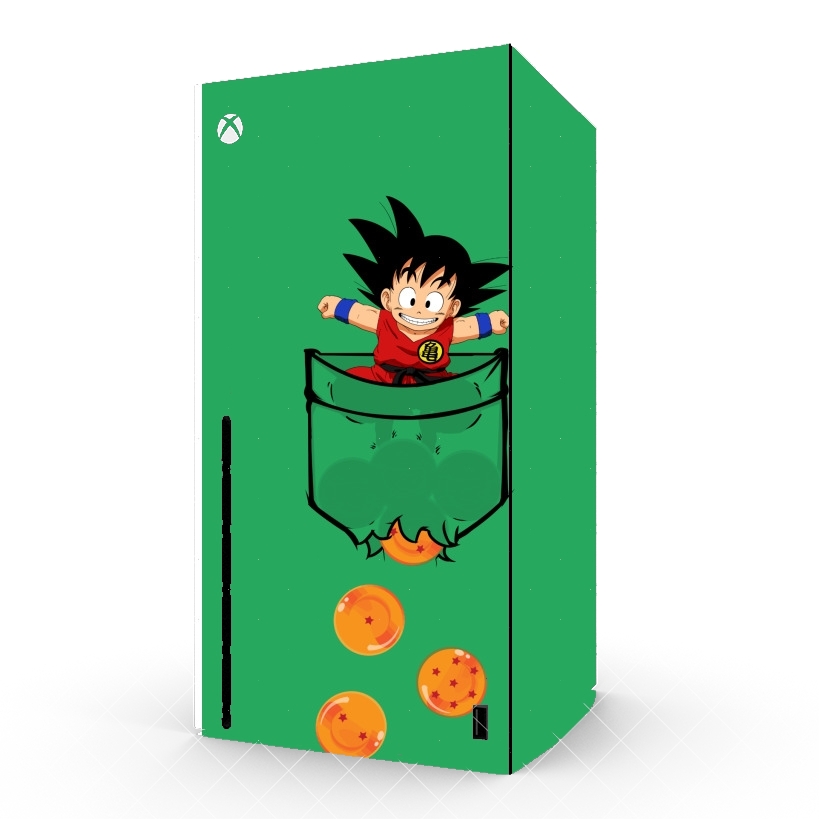 Autocollant Pocket Collection: Goku Dragon Balls