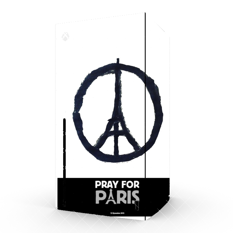 Autocollant Pray For Paris - Tour Eiffel