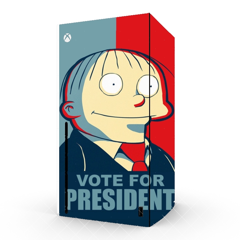 Autocollant ralph wiggum vote for president