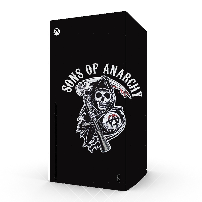 Autocollant Sons Of Anarchy Skull Moto