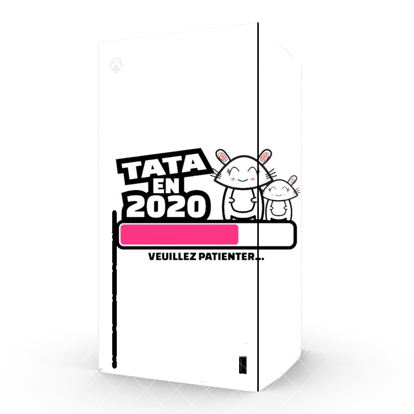 Autocollant Tata 2020 Cadeau Annonce naissance
